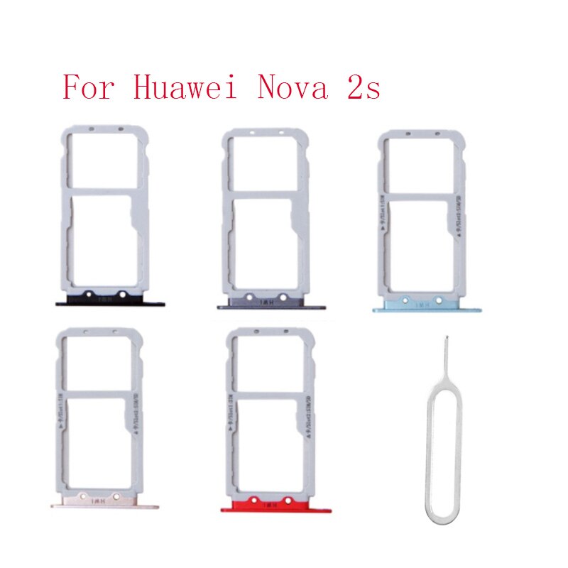 Per la sostituzione dei pezzi di ricambio dell'adattatore dello Slot del supporto del vassoio della scheda Sim Huawei Nova 2s