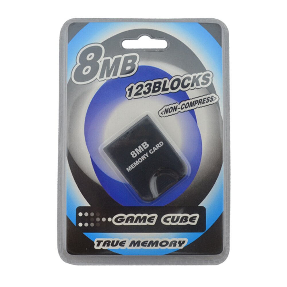 10 pcs 4M/8M/16M/32M/64M/128MB Memory Storage Card Saver For G-ameCube Memory Card For N-GC Console