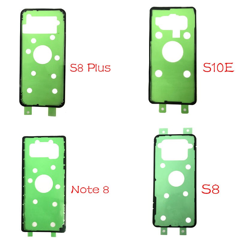 Powrót baterii naklejki klej taśma klejąca do Samsung Galaxy uwaga 5 S7 / S7 krawędzi S8 S9 S20 Plus S10 S10e S20 Ultra wodoodporna