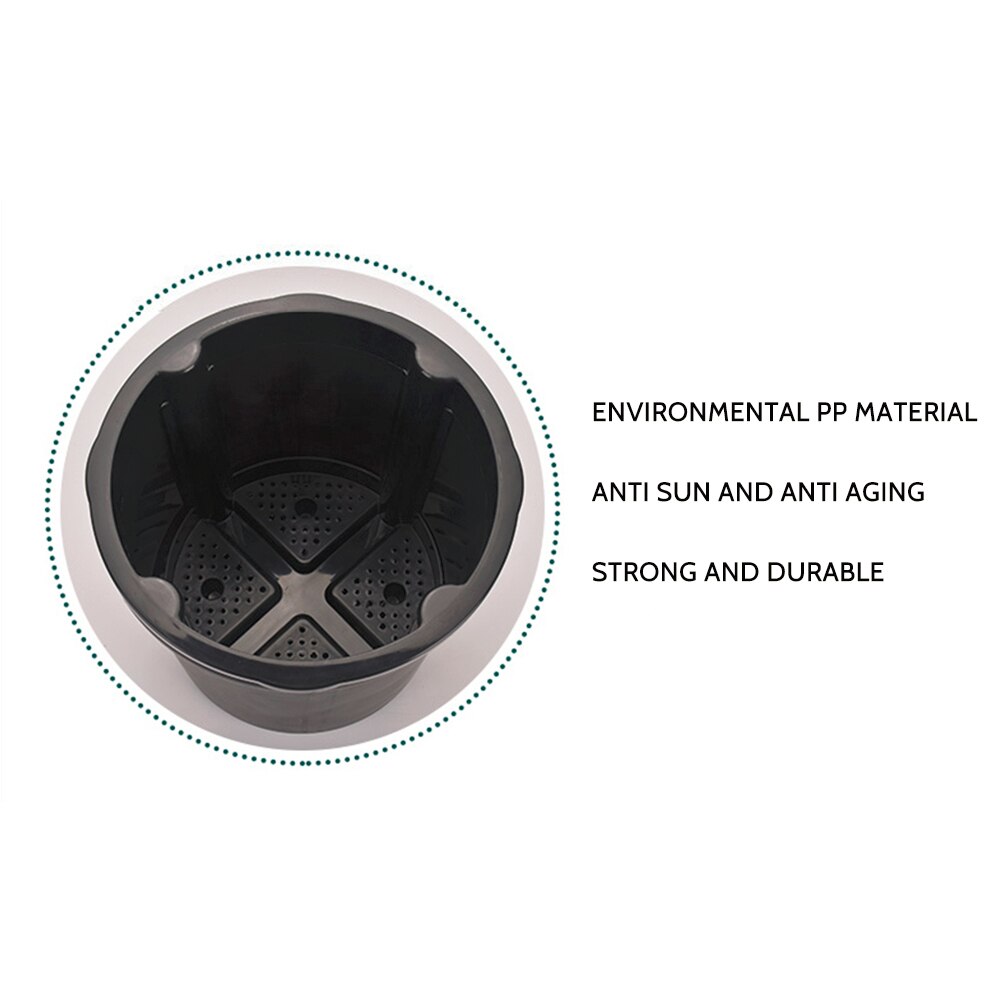 Potato Growing Bucket Double-Layer Plant Growth Bucket Carrot Vegetables Planting Barrel Garden Landscape Decoration Supplies