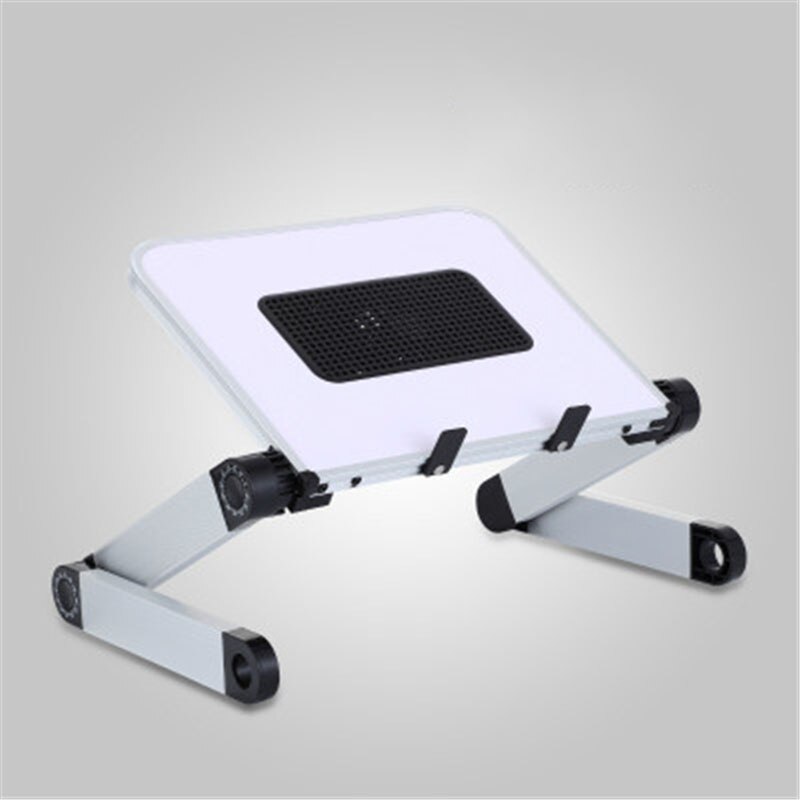 Laptop Desk raised base Ergonomic Portable Bed desktop Tray PC Table Stand Notebook Sofa Desk Stand computer cooling pad: F