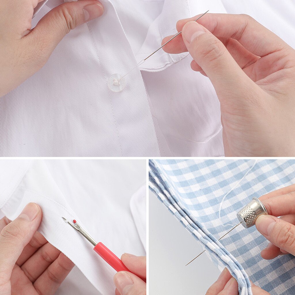 DIY Sewing Box Stitching Embroidery Threads Sewing Needle Craft Home Necessary Sewing Kit Cross-Stitch Needlebox Box Sets#50