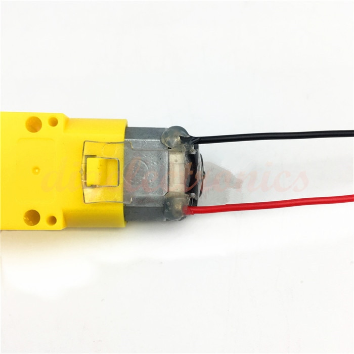 DC TT Motor with male cable 5V-10V Double Shaft DC Gear Dual Shaft Electric Motor For Arduino DIY Model Robot Smart Car Toys