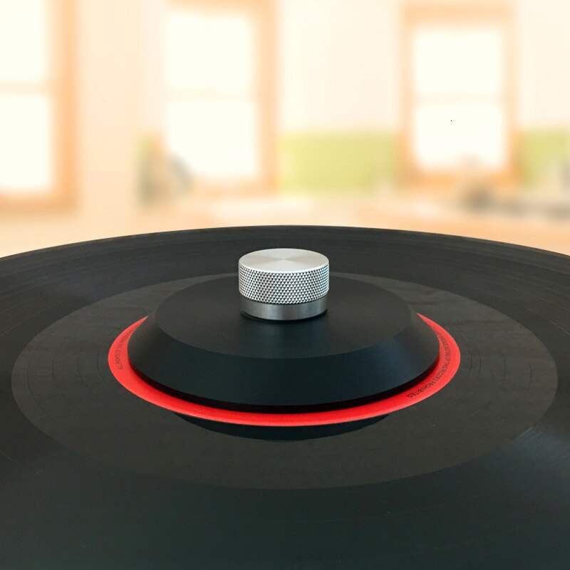 Estabilizador de disco de alta gama, tocadiscos de peso, abrazadera de vinilo, Amortiguador de vibración, accesorios de reproductor de discos de gramófono