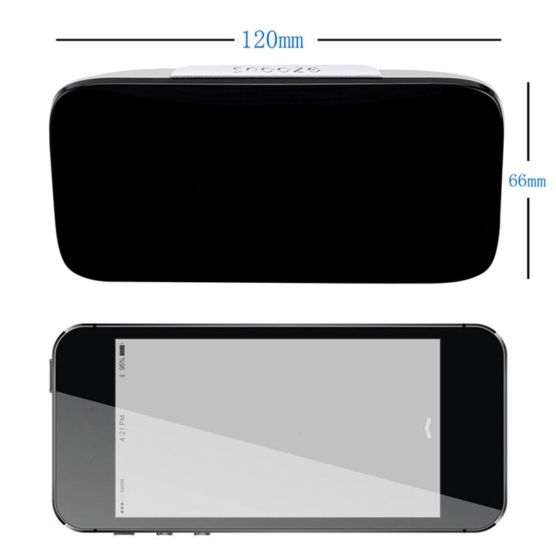 Digital Alarm Clock,Adjustable Alarm Volume, Full Range Brightness Dimmer, LED Sn, USB Port for Charging