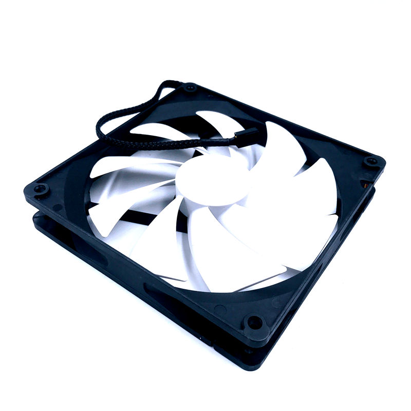 slient quiet low noise 140mm cooling fan 140*140*25mm DC12V 0.30A(rated 0.18A) 880RPM 15DBA axial computer pc case cooler