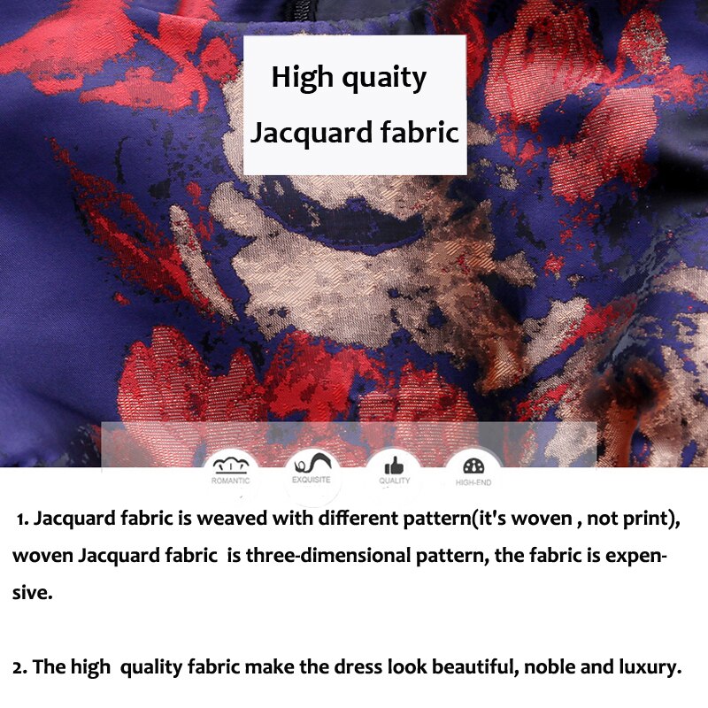Plus Size Moslim Vrouwen Lange Mouw Lange Maxi Dubai Abaya Jurk Mode Bloemen Jacquard Jurk Fall Vintage S-4XL