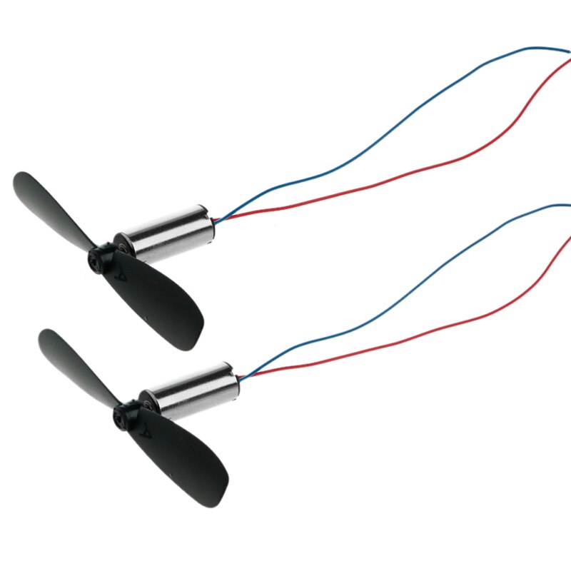 1 Pair DC 4.2V 614 Micro DIY Helicopter Coreless Motor With Propeller High Speed