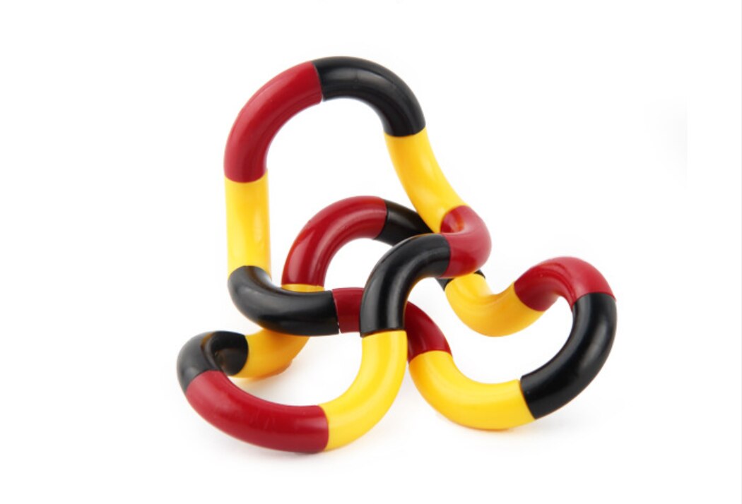 Twisting Touw Ooit Veranderende Ring Fidget Speelgoed Lus Anti Stress Leuk Voor Kinderen Volwassenen