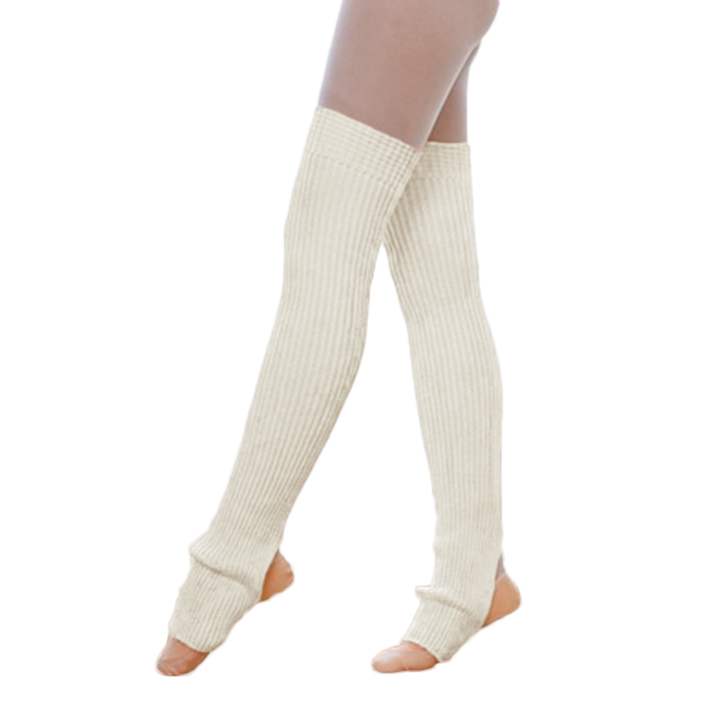 1 Paar Vrouwen Meisjes Beenwarmers Sokken Lange Footless Sokken Winter Herfst Dans Yoga Ballet Kousen: NO.9