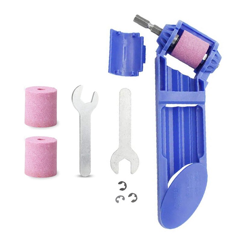 2.0-12.5mm Portable Drill Bit Sharpener Corundum Grinding Wheel Bit Tool Twist Drill Bit Sharpening Machine Grinder Wheel Tool: D