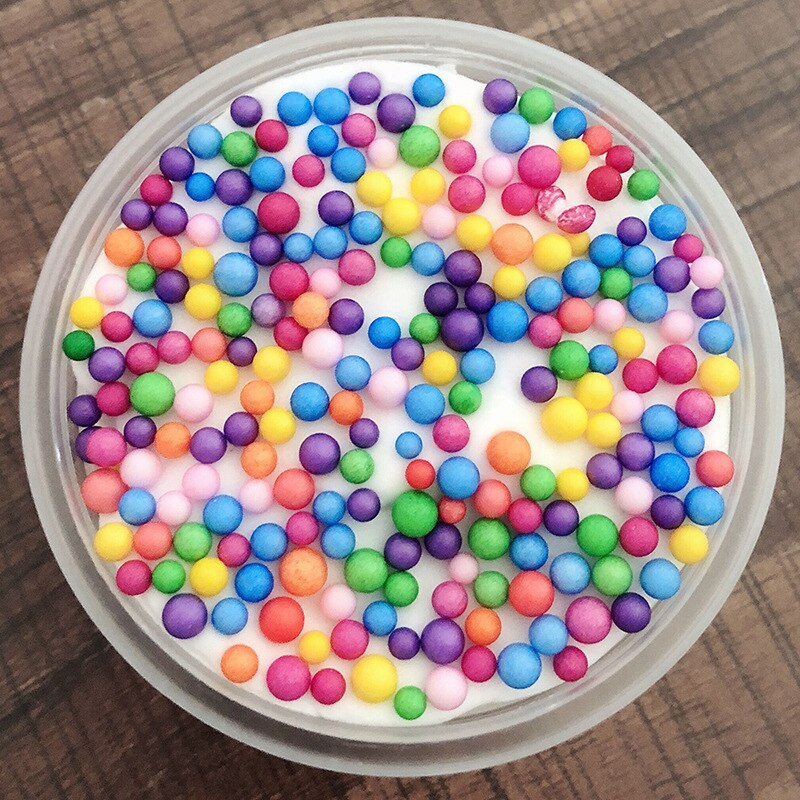 Farben Flauschigen Floam Schleim Duftenden Stress Relief Keine Borax Kinder Spielzeug Schlamm Spielzeug Magie Kristall Ton Plastilin Lieferungen Kinder Spielzeug