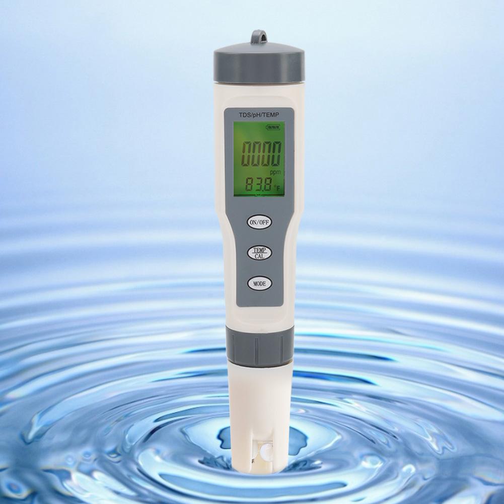 3 in 1 Portable Digital TDS PH TEMP Meter Water Tester Purity Test Pen