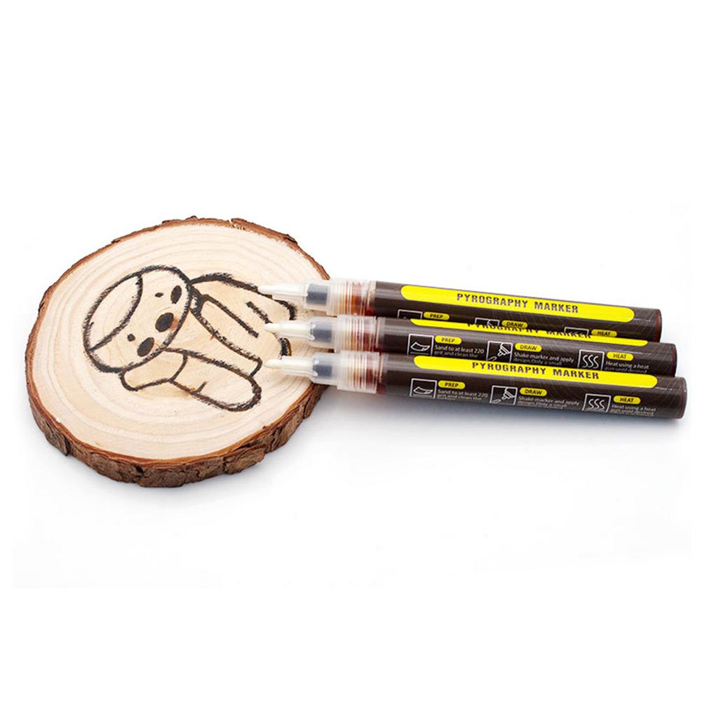 przypiekać znacznik spalanie pióra drewniane DIY rękodzieło projekt pirografia markery narzędzia robić malowania prezenty szkoła biurowa dla majsterkowiczów projekty z drewna