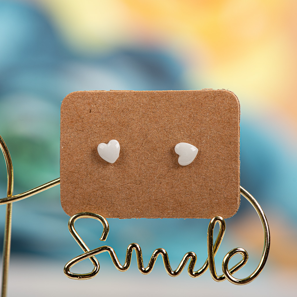 Veelkleurige keramische oorbellen Prachtige porseleinen accessoires # LY310 meiden vintage bijouterie conjuntos de joias: Imitation Rhodium Plated