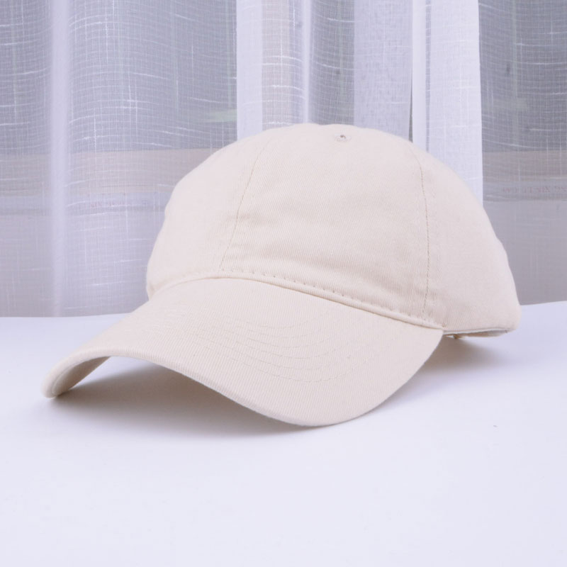 Kasket baseball kasket dame sort mænd far hat kasket 100%  solid hvid baseball kasket mænd: Hvid