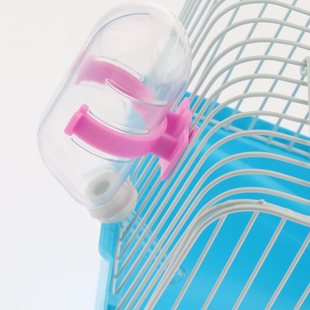 Hamster Maus Wc Gerbile KäFeige Transport KäFeige Kasten Schlecht mit Lauf Rad Haustier Spielzeug Haus Schlecht Wasser Flasche Gericht Liefert