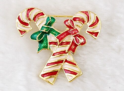 6 stks Kerst Broches Pin Bagde lijfje Broche Veiligheidsspelden voor DIY craft kerstboom Pin kerstman broches Kleding decor: 11