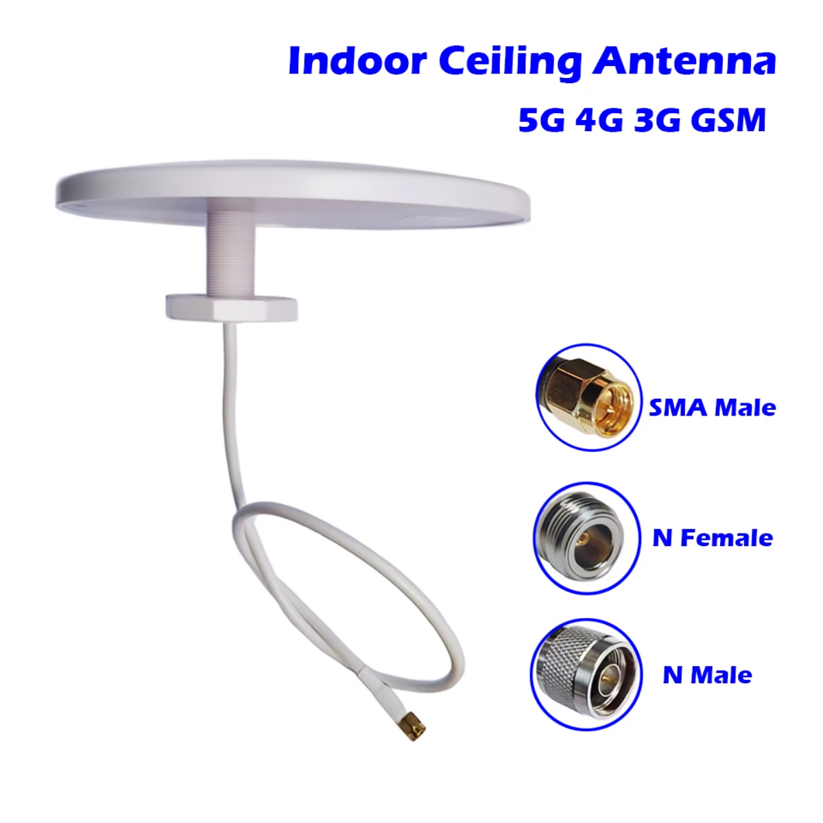 Antenna 5G 4G GSM 600-6000MHz antenna omnidirezionale, amplificatore, amplificatore di segnale wireless cellulare