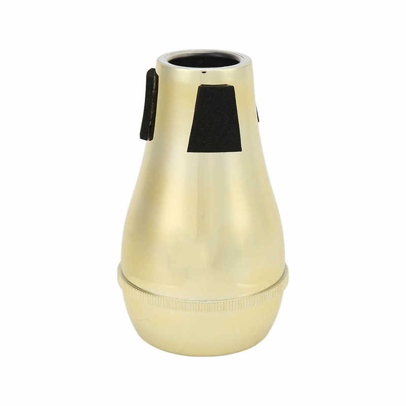 Trompet Praktijk Mute Trompet Mute Duurzaam Abs Voor Indoor Voor Outdoor: gold