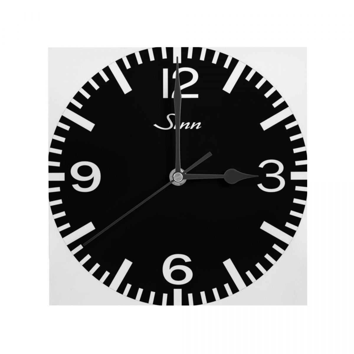 Sinn 556 Minimal Watches Wall Decor Room Wall Clock Timepiece Metal Wall Decor Wall Clock 3Dclock