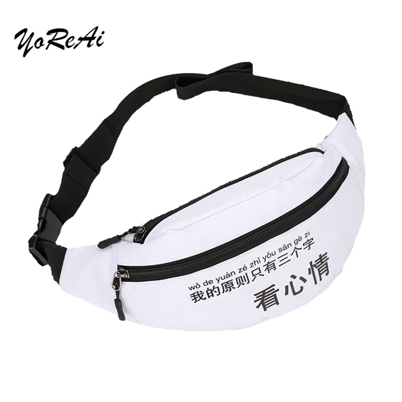 Japanischen Stil Brust Tasche männer Street Messenger Pack Beiläufige Sport Schulter Taschen Taille Gürtel Tasche Frauen Fanny Packs Bum hüfte Tasche