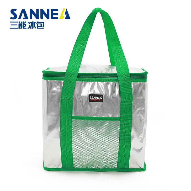 bao wen dai Outdoor Picnic Hand-Held Their Lunch Bags Aluminum Cold Storage Insulation song can bao