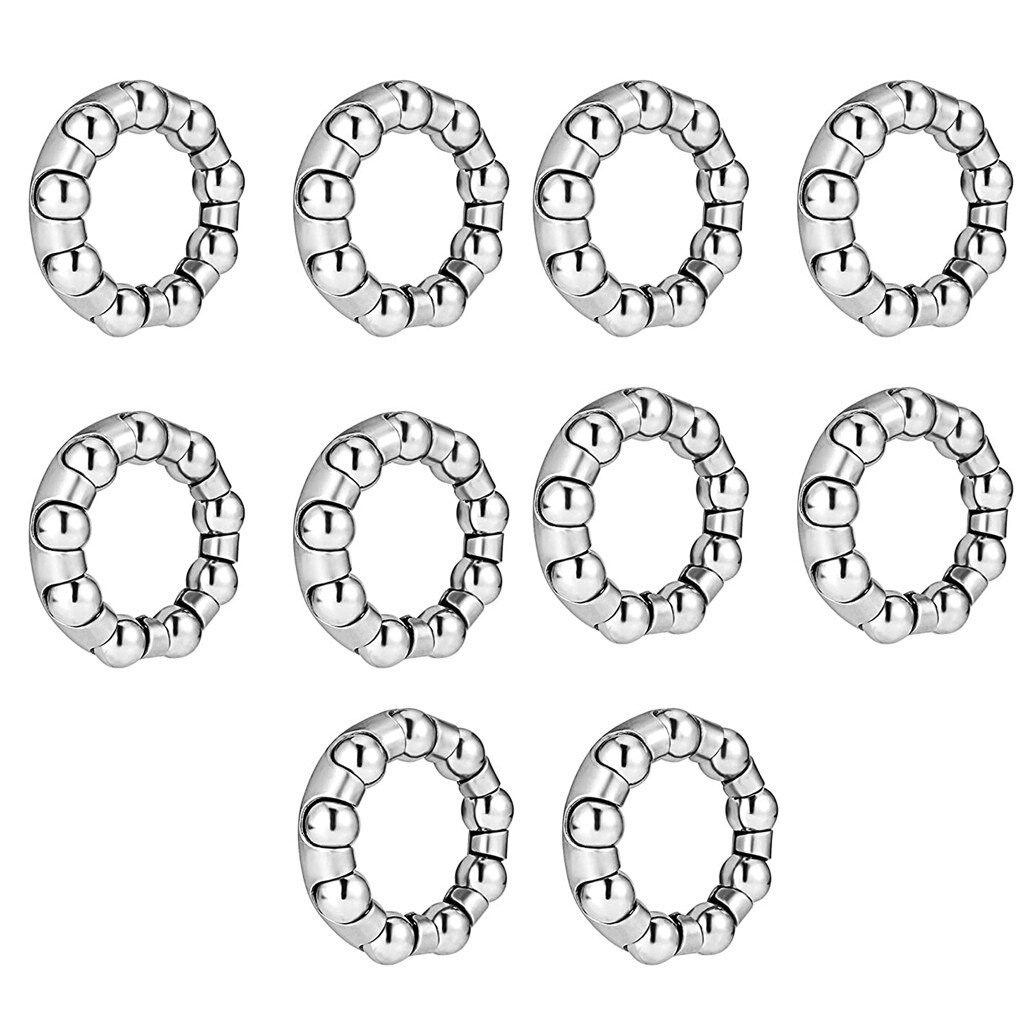 Cykel headset bur kuglelejer ramme forgaffel bag perle holdere race cykel headset leje cykel reparation dele #3: 10pc
