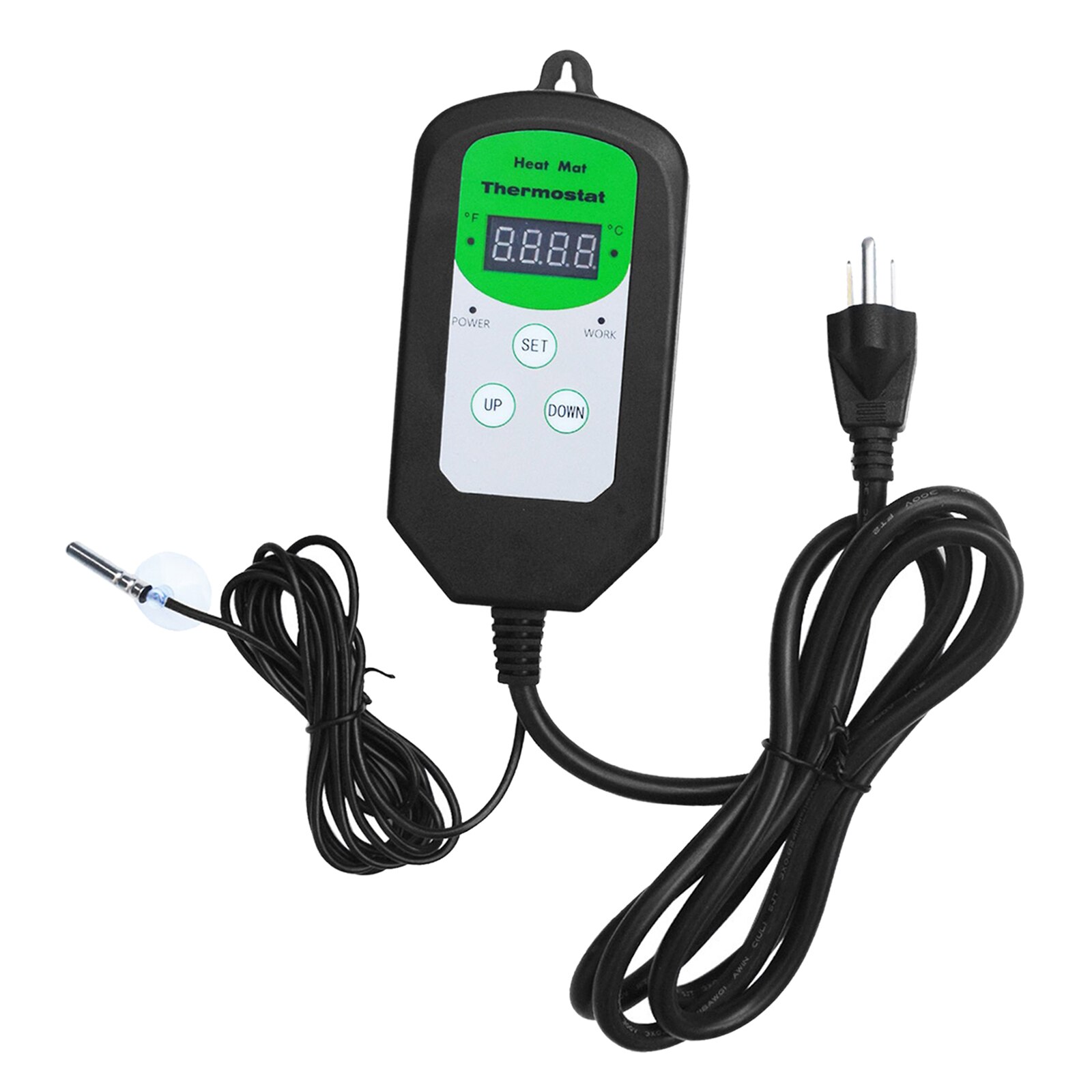 Digital Heat Mat Thermostat Controller for Pets, Small Animals Reptiles