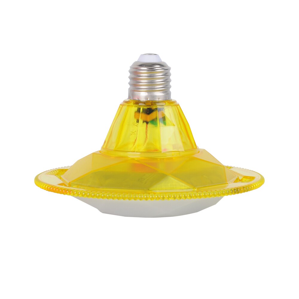 Ac220v e27 30w ufo led glödlampa led flygande tefat lampa xtra ljusstyrka inomhus heminredningslampa sovrum kontorsbelysning: Gul