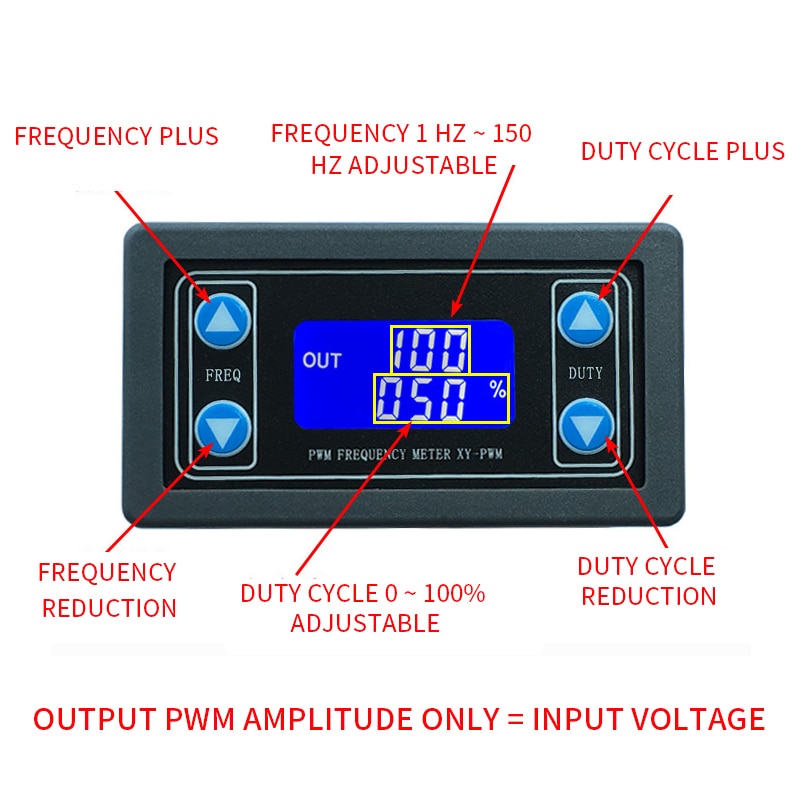 -Pwm com habitação pwm freqüência dever ciclo módulo ajustável gerador de sinal retangular-PWM-1