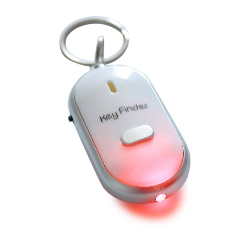 Wireless Key Finder Whistle Sensor Anti-lost Alarm Sound LED Light Things Tracker Elderly Anti-lost Alarm for The Elderly