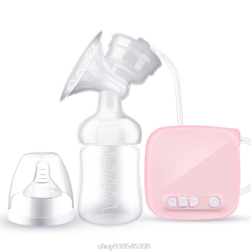 Electric Suction Breast Pump Maternal Pull Milk Extractor Automatic Milker with Baby Bottle O09 20