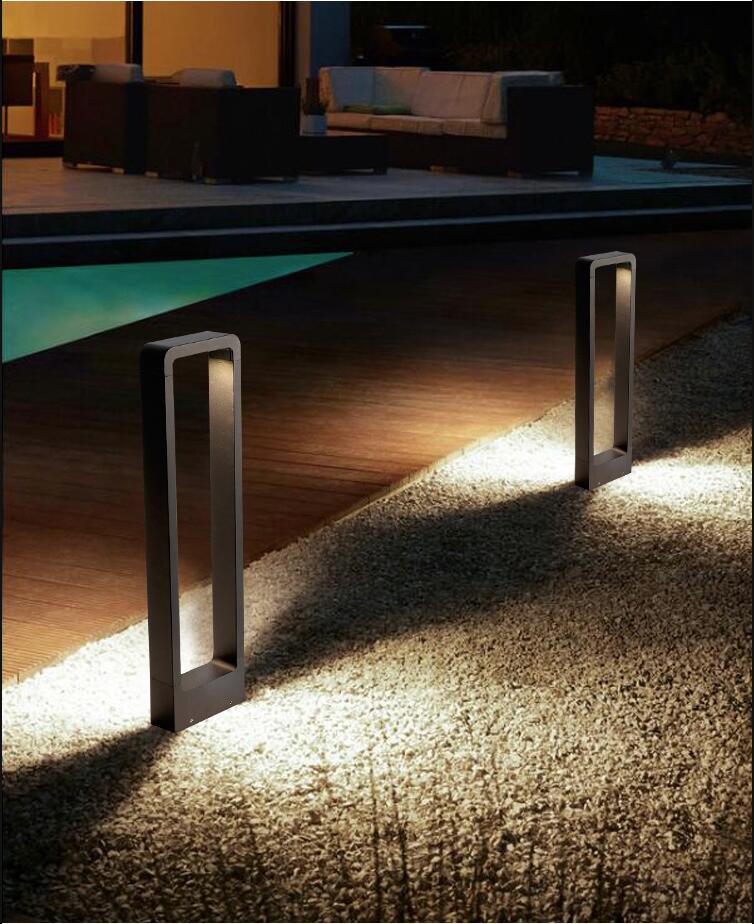 10W LED Rasen Licht Ich bin Freien Wasserdichte Aluminium Rasen Licht Landschaft Gemeinschaft Garten Hof Villa Grünland Straße Lichter SNYKA