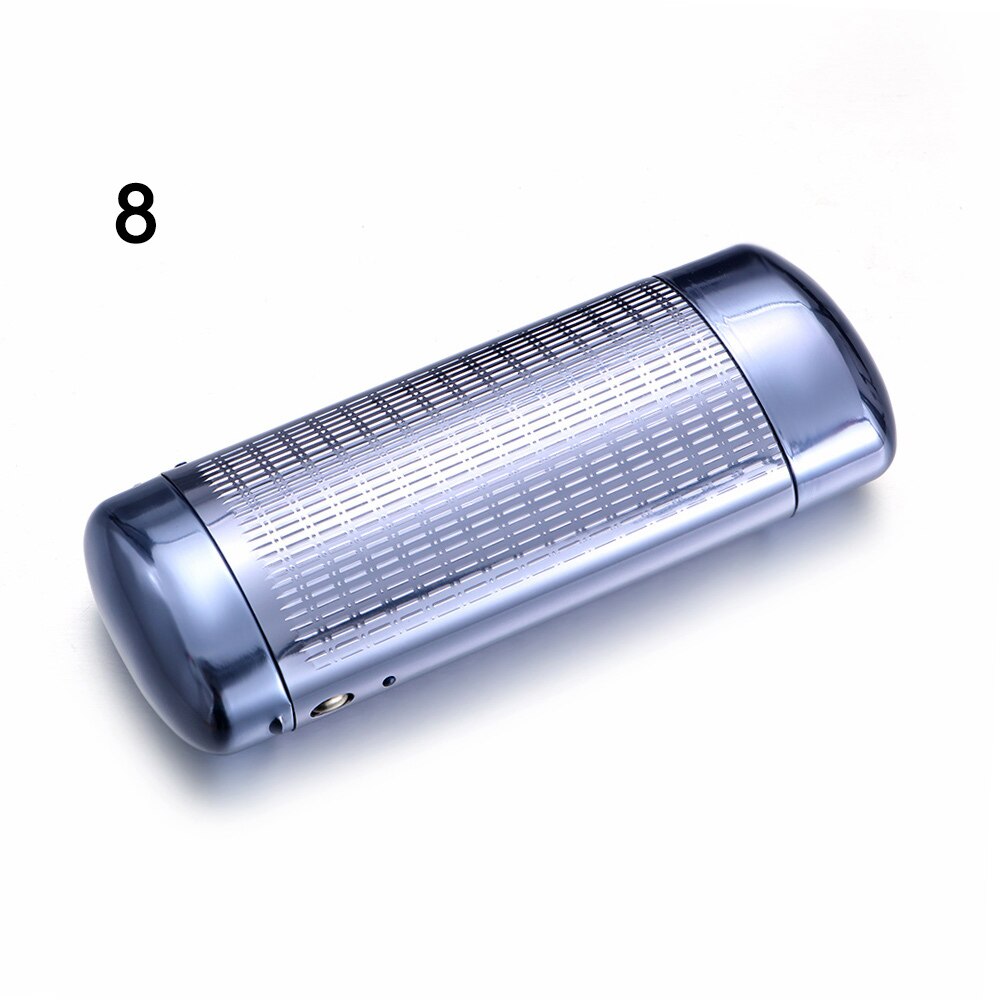 1PC Hard Metal Aluminum Lattice Glasses Case Capsule Flip Top Eyeglasses Box Protector Storage Tools Eyewear Accessories: 8