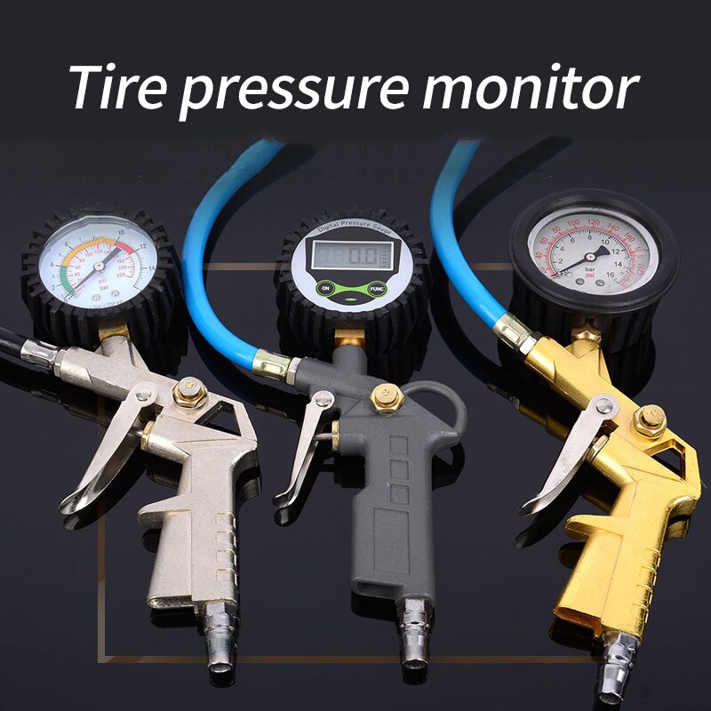High-precision Tire Pressure Test Tool Electronic Digital Display Car Tire Pressure Gauge Precision Pressure Measurement Tool