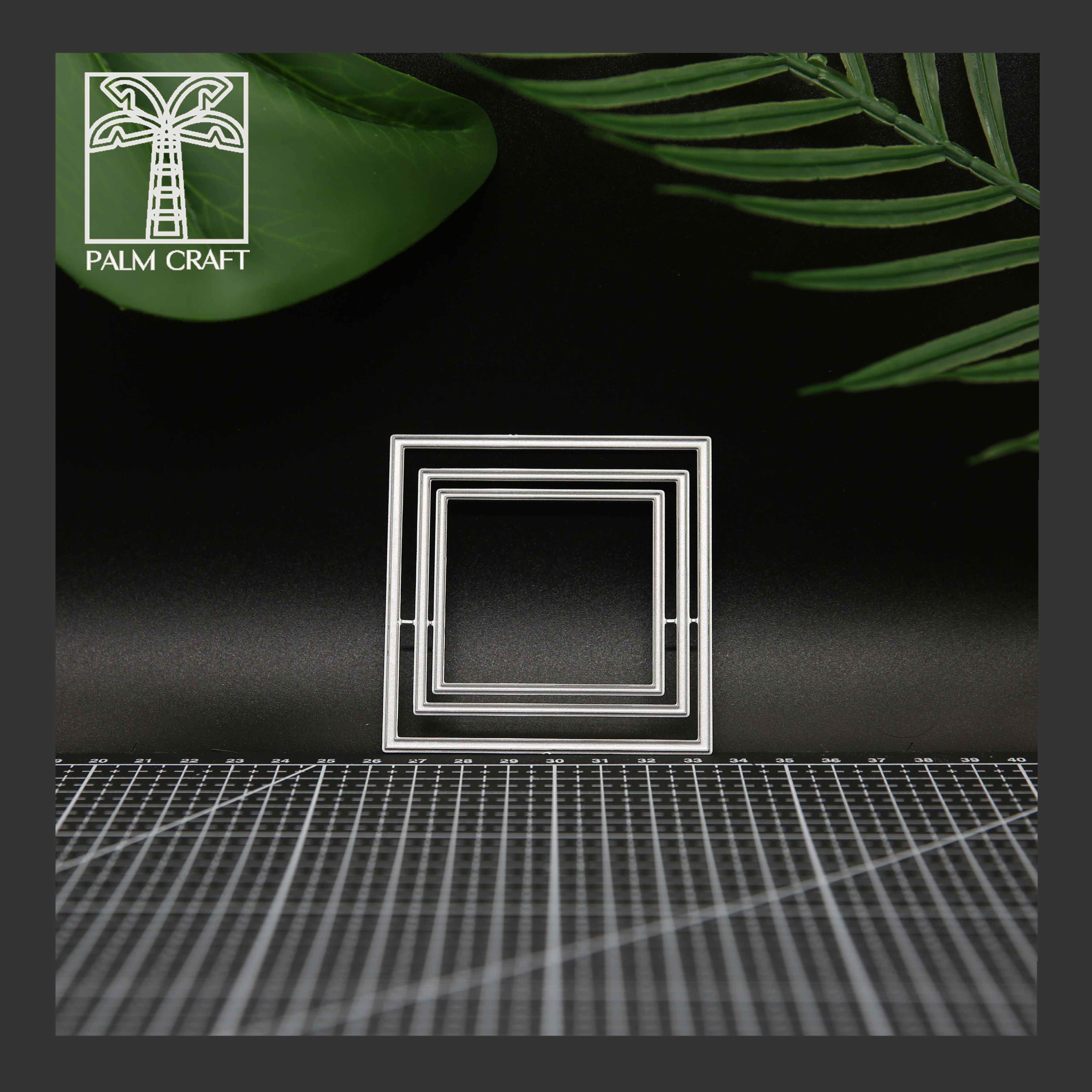 Square Border frame metal die cutting dies set DIY decorative Scrapbook Paper Card die cut making Crafts embossing Stencil