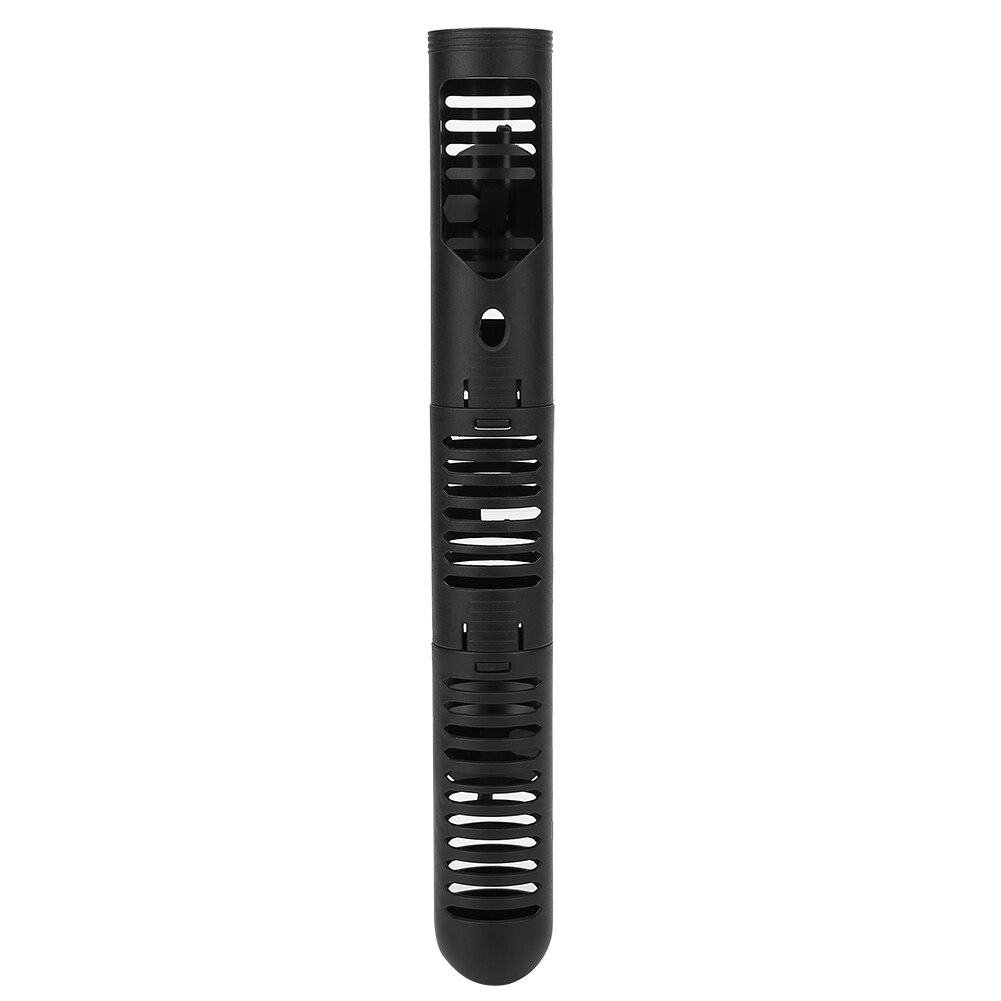 1pc akvaarion lämmittimen suojakotelo irrotettava, sopii kaikille pyöreille lämmittimille, musta: 24.5cm