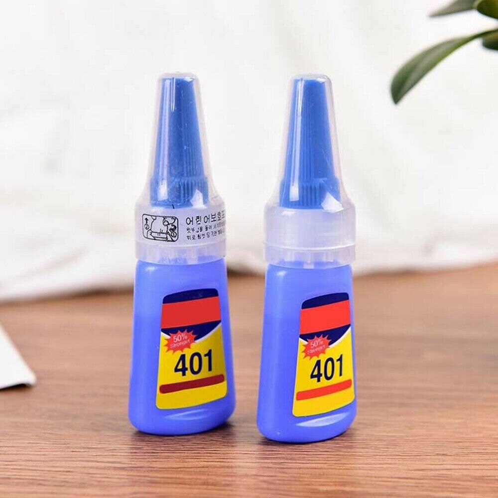 401 Multi-Purpose Super Glue Instant Adhesive 20g Bottle for DIY Craft Toys Fast Reparing
