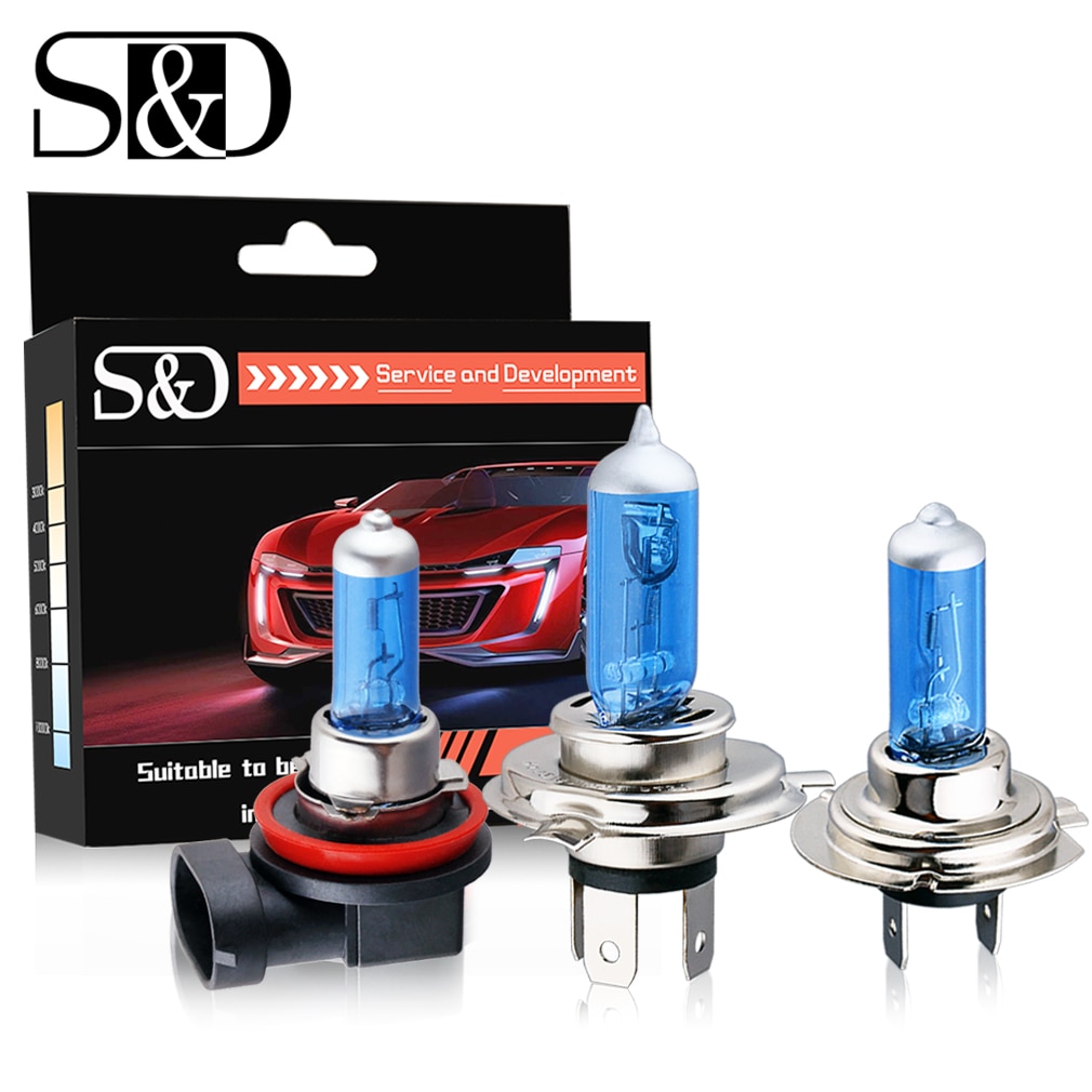 2Stck H4 H11 H7 55W 100W Halogen Scheinwerfer Birne 12V H1 H3 9005 9006 9007 9004 HB3 HB4 HB5 Auto Nebel Licht Weiß Auto Lampe DRL