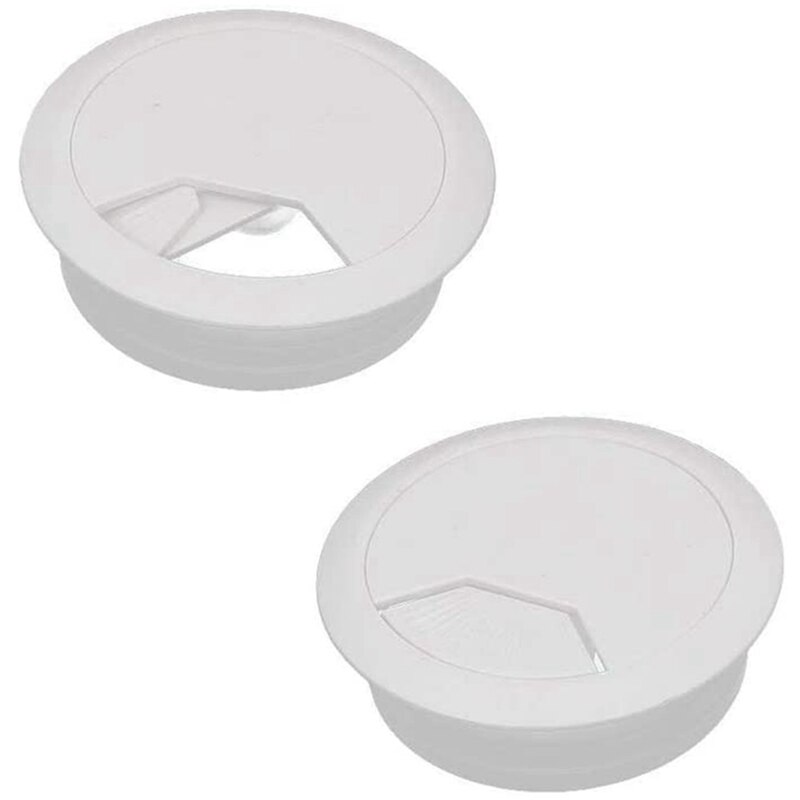 Bureau Plastic Kabel Doos 50Mm Diameter Plastic Desktop Kabel Box Desk Kabel Organizer