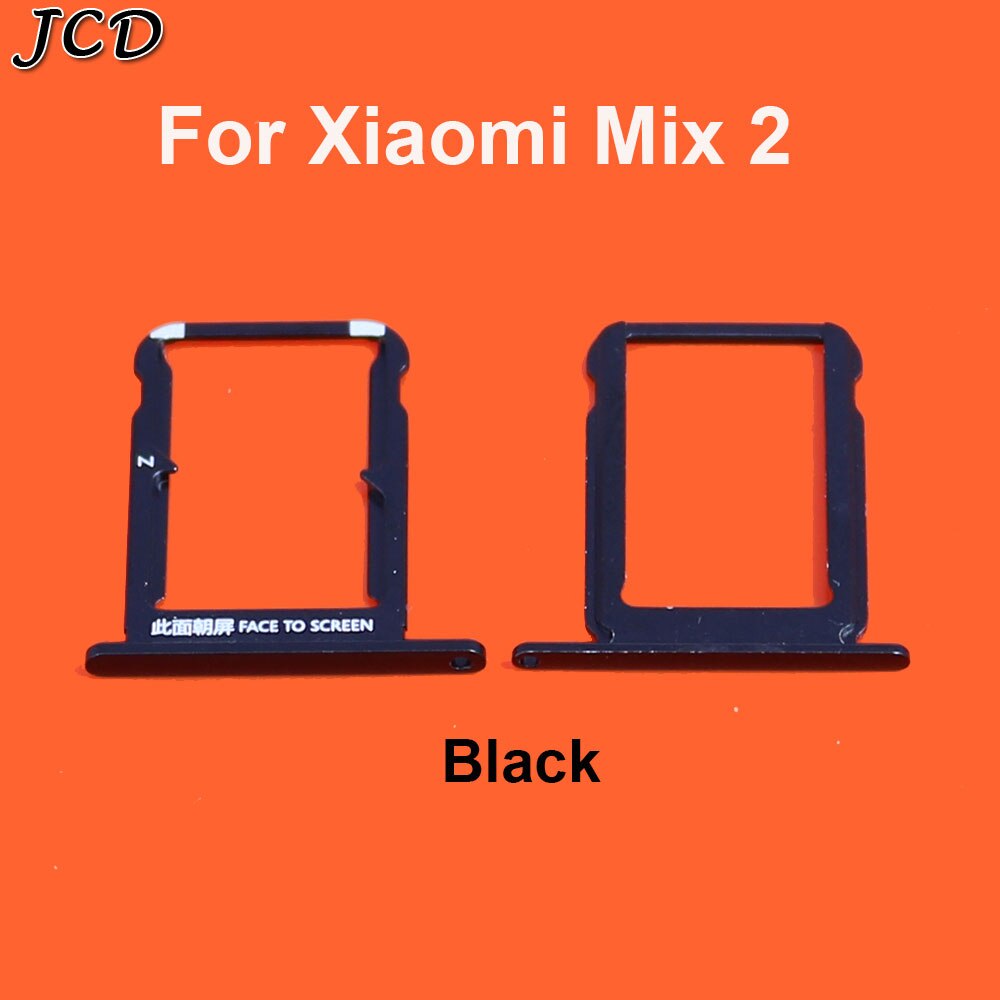 JCD For Xiaomi Mi MIX 2 MIX2S Card Tray Holder SIM Card Slot Adapter SIM Socket Replacement Repair Spare Parts