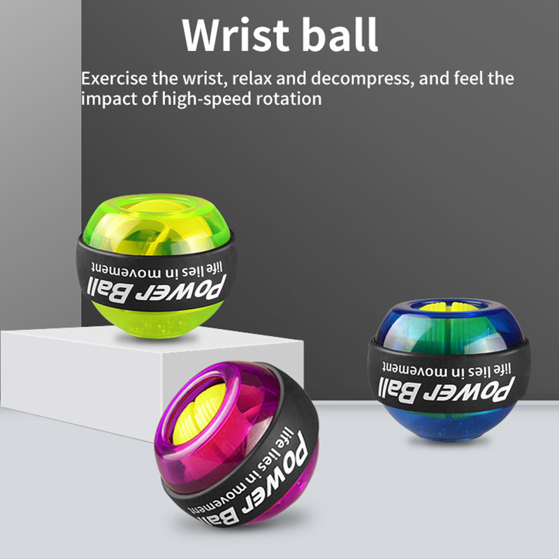 Trainer Entspannen Gyroskop Energie Ball Kreisel Arm Trainer Energie ÜSpund Ball Fitnessstudio Fitness Ausrügestochen LED Handgelenk Ball
