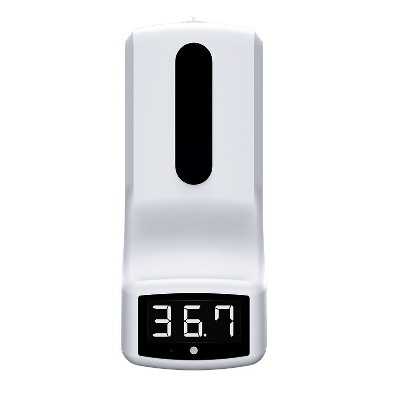 Body Temperature Test and Automatic Induction Detection Wash Free Hand Sanitizer dispenser Thermometer