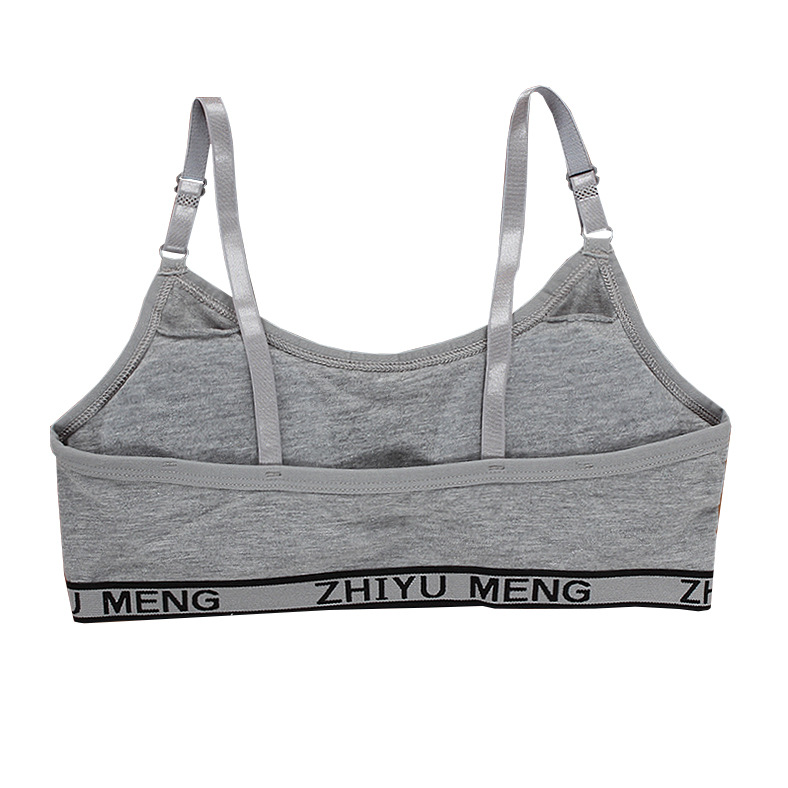 Reggiseni da allenamento per ragazze bambini 11 intimo morbido accessori per ragazze reggiseni per bambini traspiranti per ragazza teenager 8-16y Sling regolabile 13