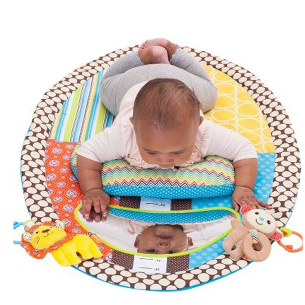 Estera de desarrollo de bebé estera de juego educativo estera de juego de bebé tabla de crecimiento manta impermeable bebé estera de gatear alfombra de bebé