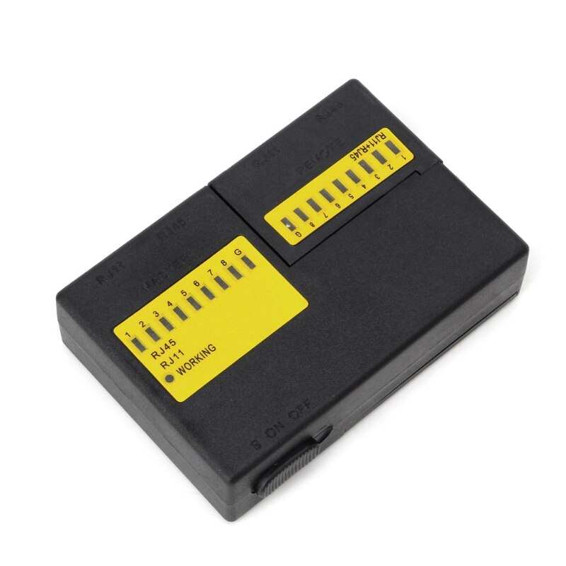 Super Mini Network LAN Cable Wire Cat5 RJ11 RJ45 Tester