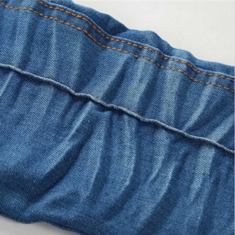 girls spring jeans children spring good casual pleated pencil jeans pants for girls 3-8 years !