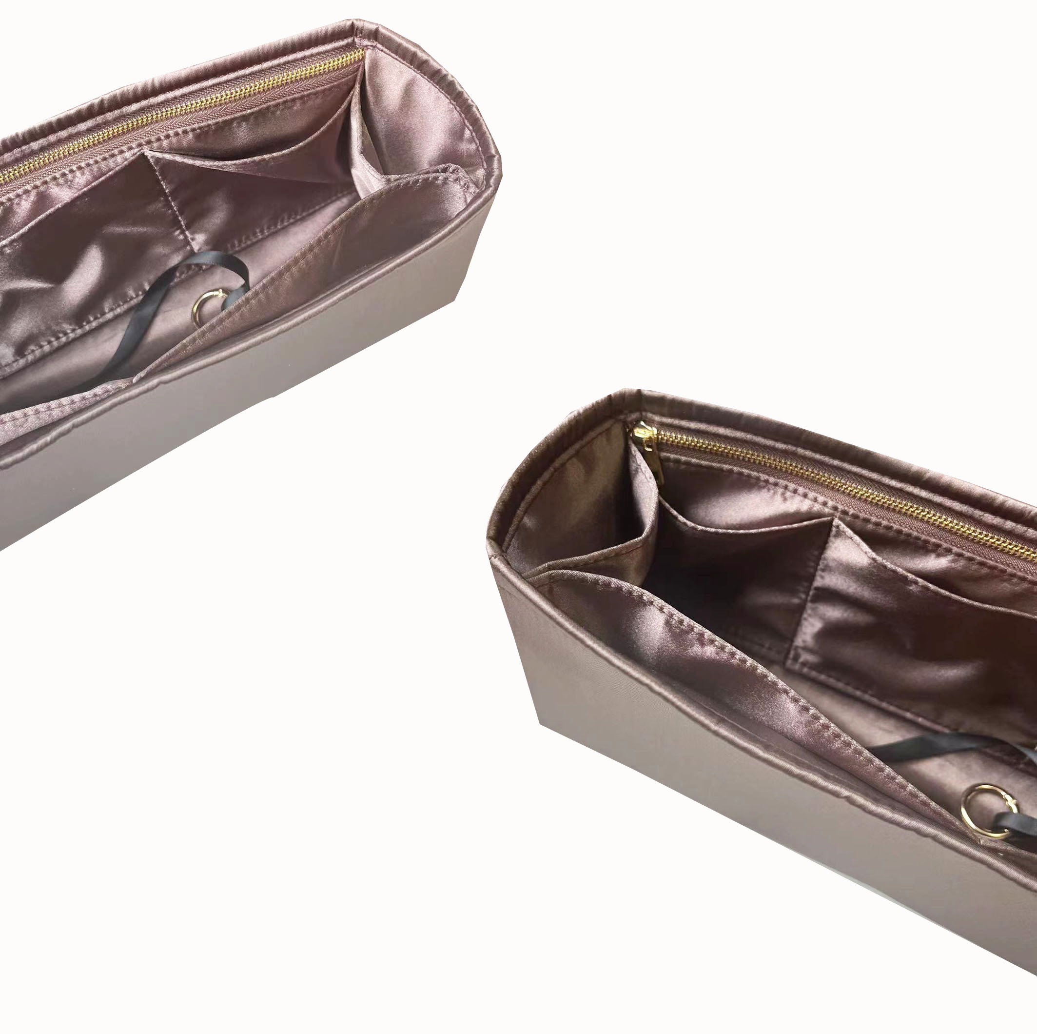 Veskeorganisator silkemyk, silke, luksuriøs håndveske, tote-in-bag-formere, dame - passer til b irkin 25/30/35/40 vesker