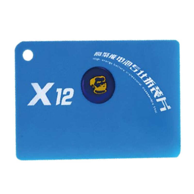 MECHANIC Spring Steel Ultra thin Opening Tool Flexible Stainless Steel Pry Blade Phone LCD Screen Disassemble Card: X12